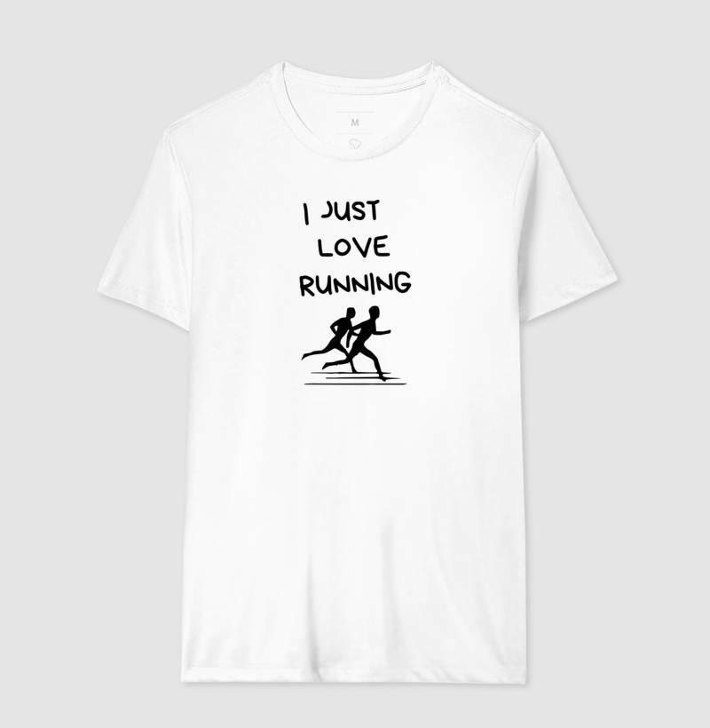 Camiseta I Just Love Running