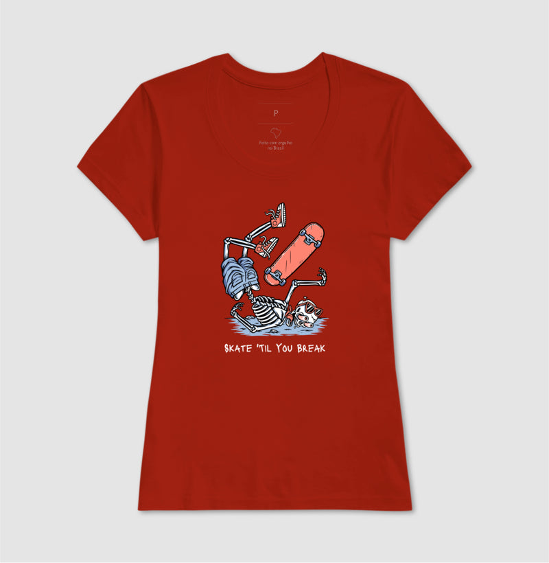 Camiseta Skeleton Fall
