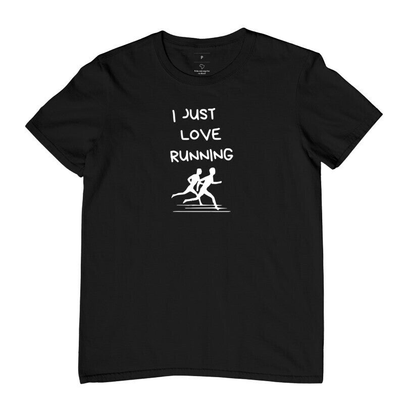 Camiseta I Just Love Running