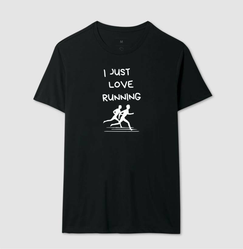 Camiseta I Just Love Running